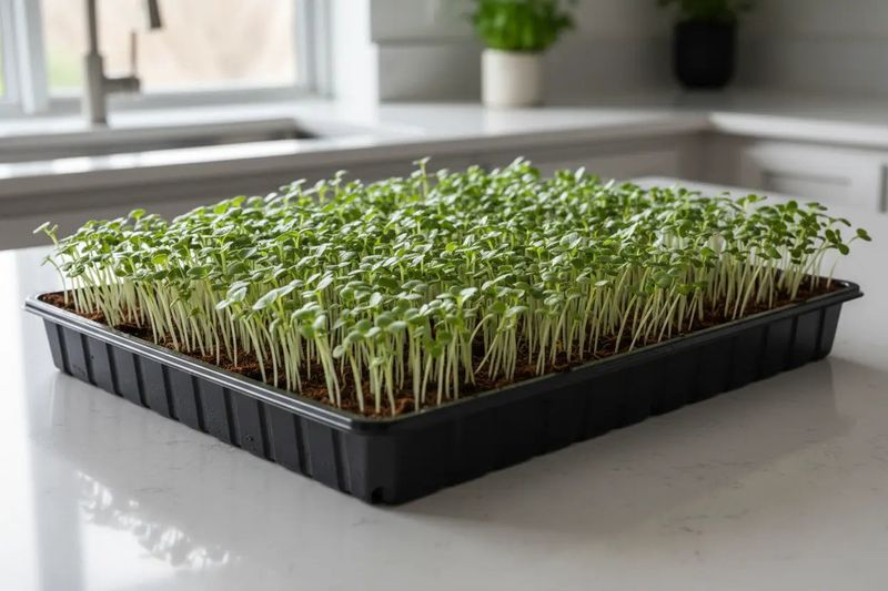 Microgreens Grow On A Countertop In Days Microgreens Grow On A Countertop In Days