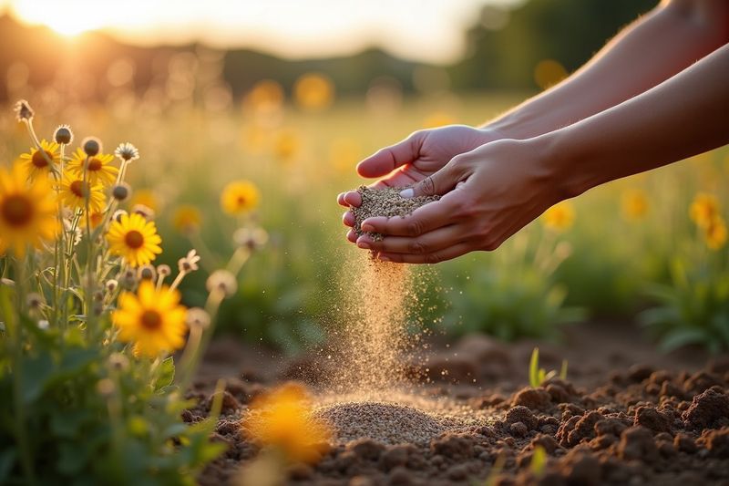 Mix Small Seeds With Sand First Mix Small Seeds With Sand First