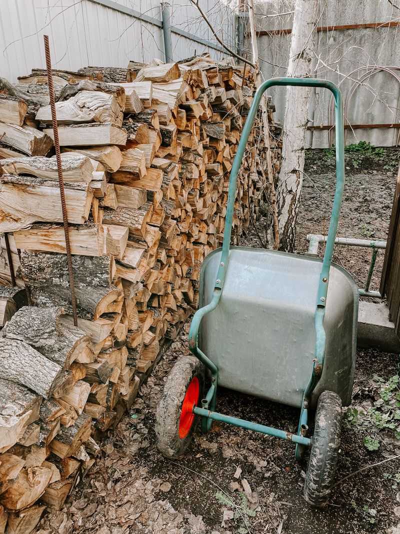 Move Brush And Wood Piles Away From The House Move Brush And Wood Piles Away From The House