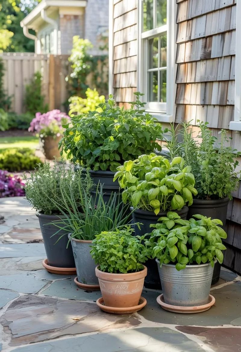 Move Container Plants To Sheltered Corners Move Container Plants To Sheltered Corners