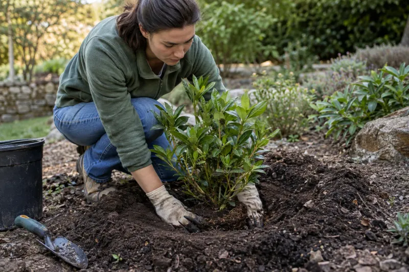 New shrubs still need deliberate watering New shrubs still need deliberate watering