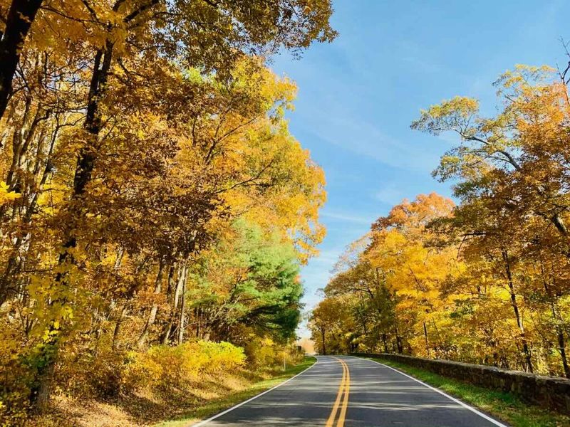 Northern Skyline Drive In Mid October