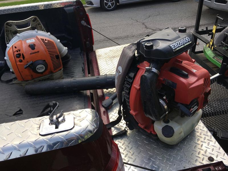 Old Gas Blowers Can Go To The Household Hazardous Waste Facility