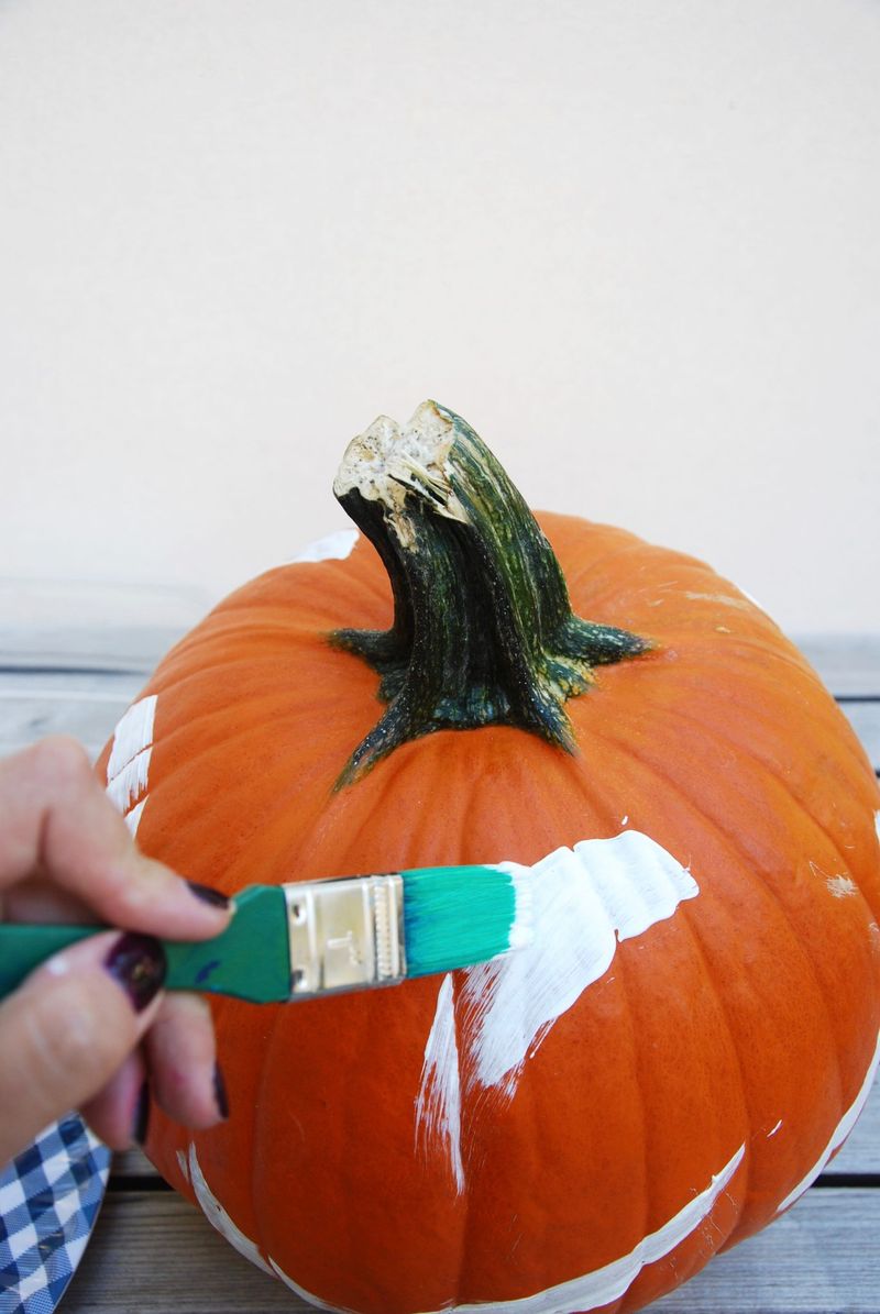Paint Pumpkins Instead Of Carving Them In The Heat Paint Pumpkins Instead Of Carving Them In The Heat