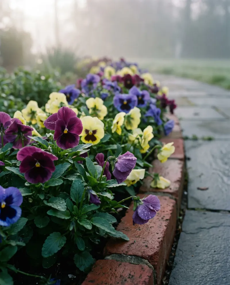 Pansies Thrive Once Nights Drop Below 65 Degrees