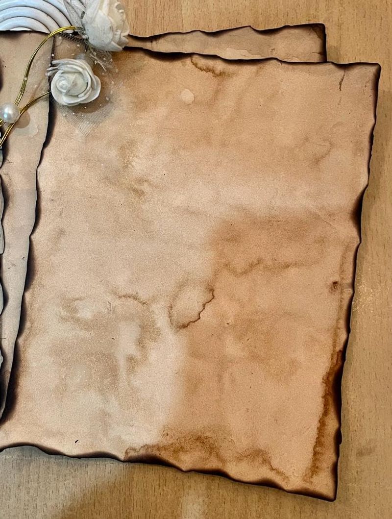 Paper Gets An Antique Look