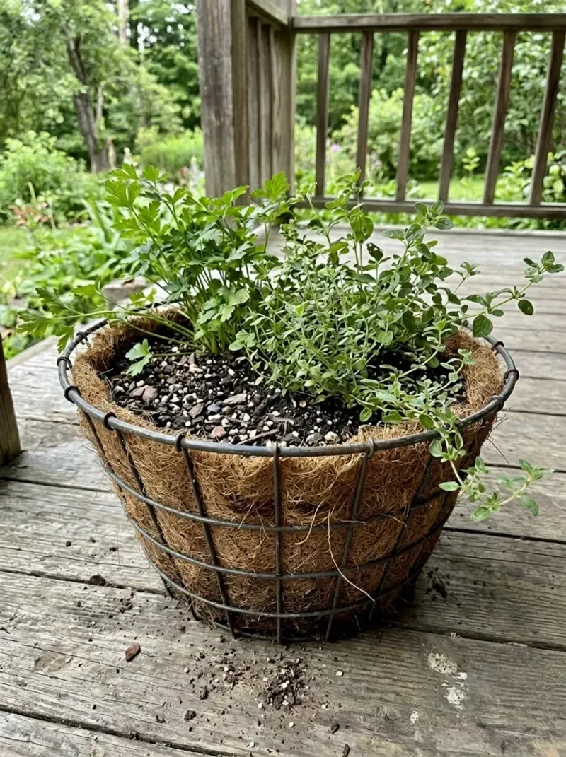 Parsley And Thyme For A Winter Herb Pot Parsley And Thyme For A Winter Herb Pot