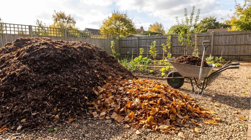 Pile Leaves To Make Leaf Mold