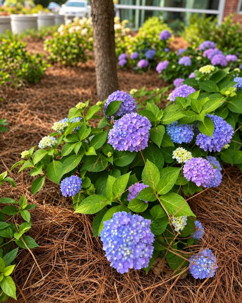Pine Straw Might Be The Best Hydrangea Mulch In The South