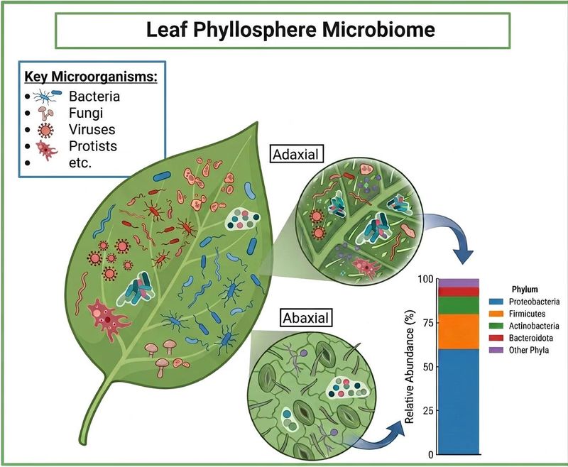 Plant volatiles and leaf microbes interact Plant volatiles and leaf microbes interact