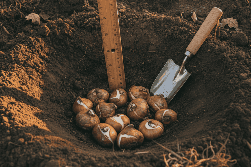 Planting Bulbs Too Shallow