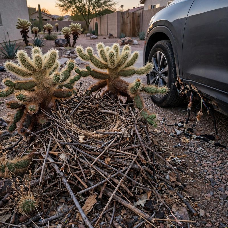 Prickly Pear, Cholla, and Agave Clumps