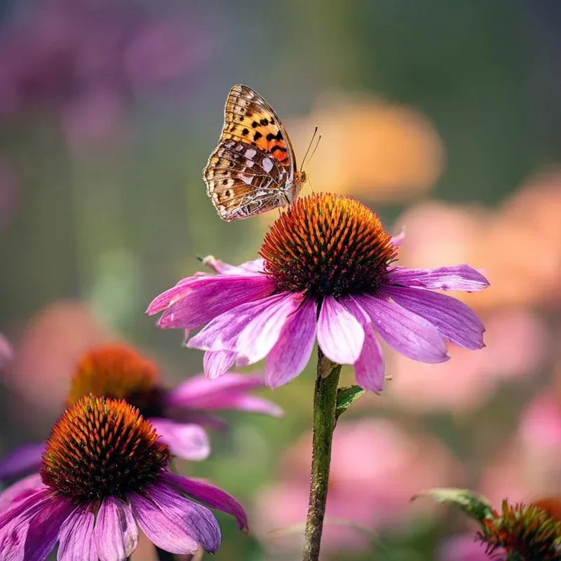 Purple Coneflower, A Pollinator Magnet