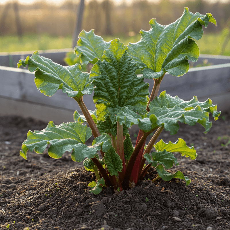 Rhubarb Loves A Cold Winter