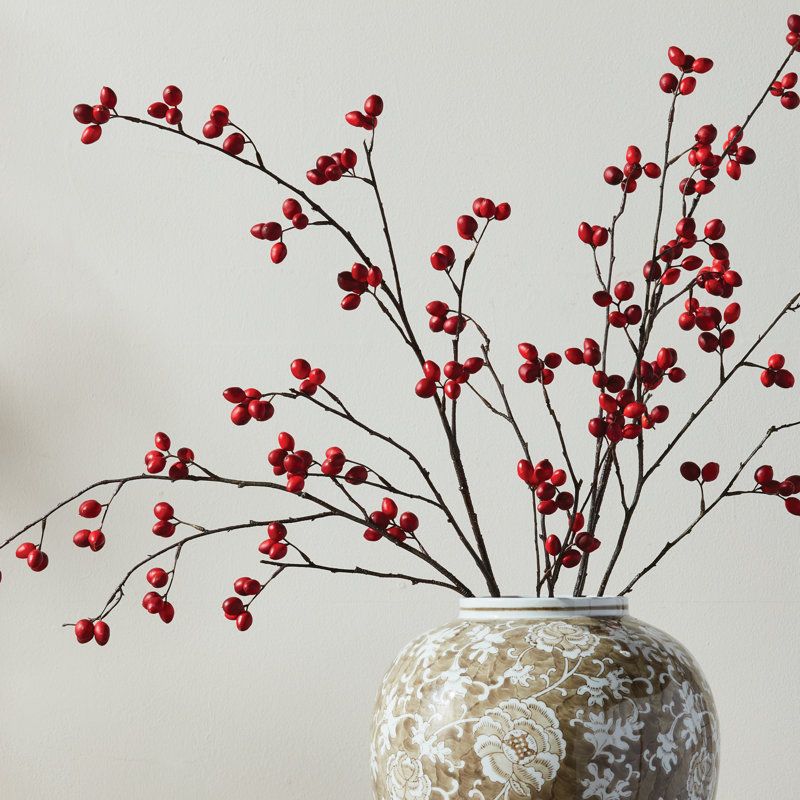 Rose Hips And Crabapples For Bright Pops Of Red