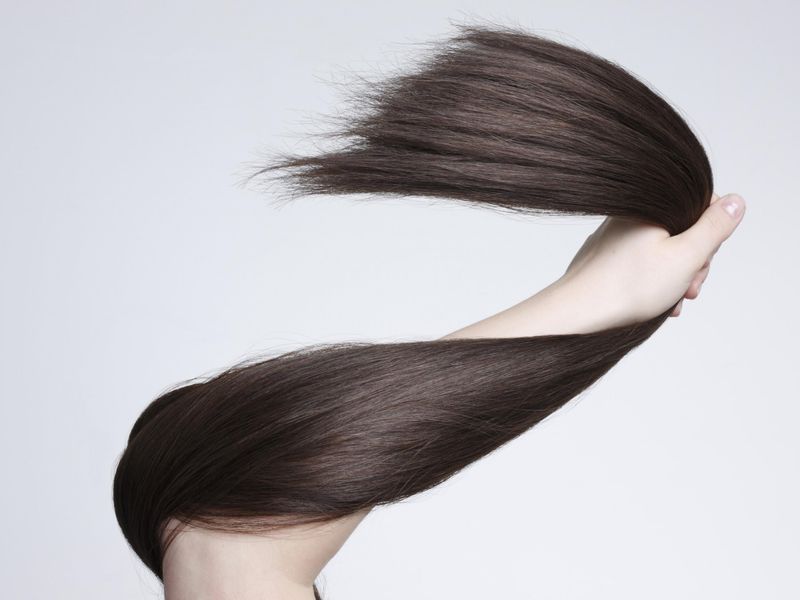 Salon Clippings In Mesh Bags