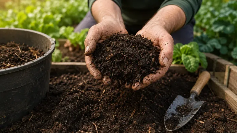 Sandy And Clay Soils Both Respond Well To Fall Compost Sandy And Clay Soils Both Respond Well To Fall Compost