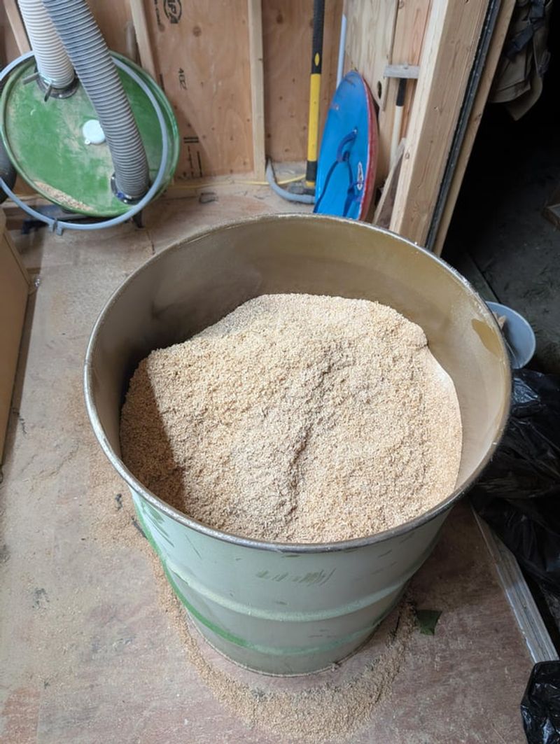 Sawdust From Pressure-Treated Wood