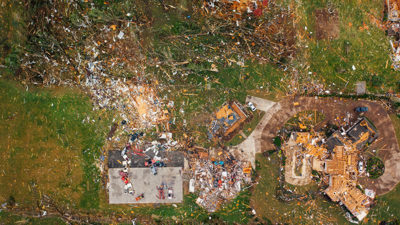Scattered Storm Debris Scattered Storm Debris
