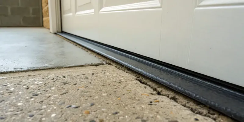 Seal Door Gaps And Cracks To Block Their Entry
