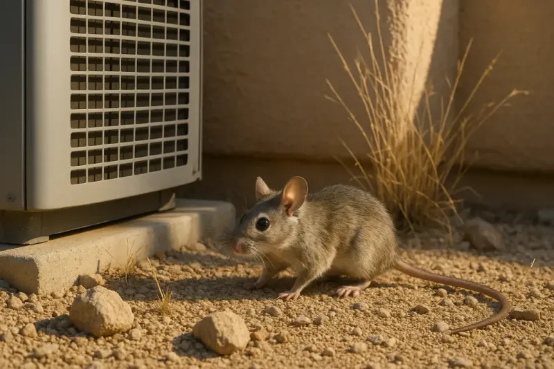 Seal access points if woodrats are entering buildings