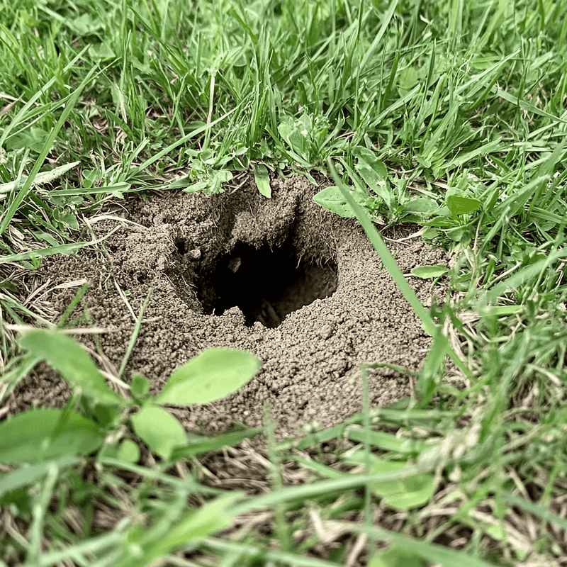 Shallow Cone-Shaped Holes Reveal Where The Search For Food Began Shallow Cone-Shaped Holes Reveal Where The Search For Food Began