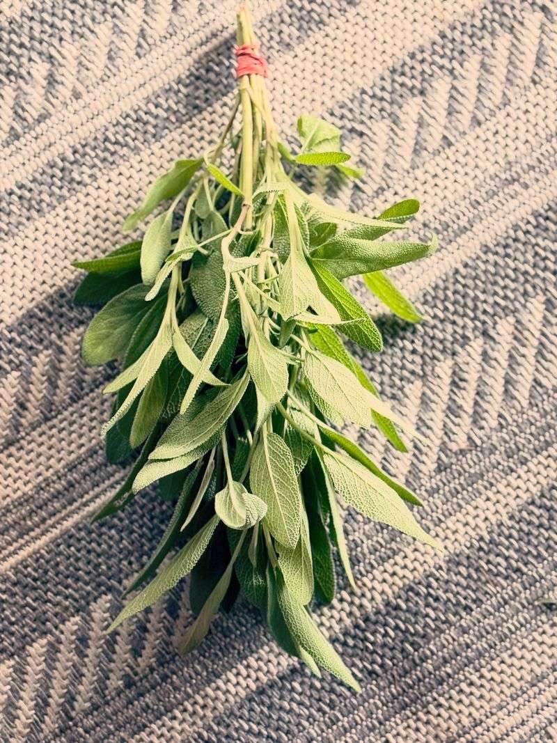 Some Tied Three Herbs Together With Red Thread