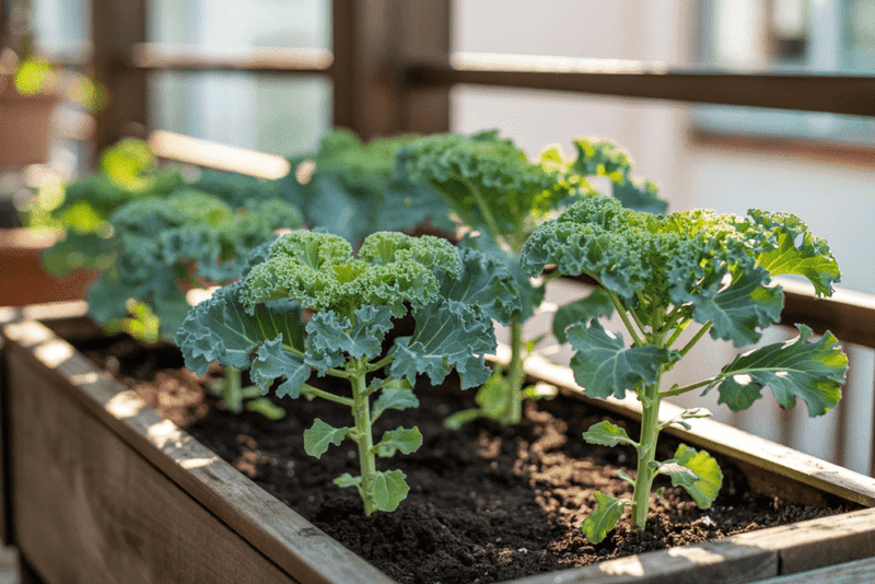 Spinach And Kale For Cool-Season Container Harvests