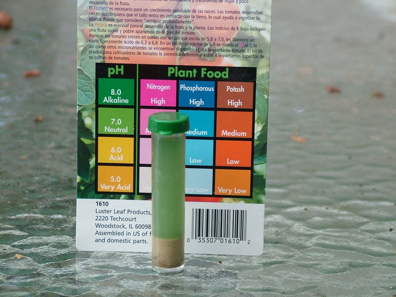 Test The Soil For pH And Nutrient Problems