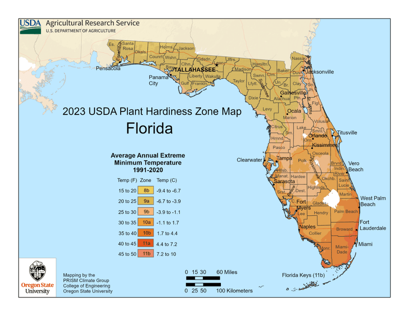 The 2023 Map Shifted Much Of Peninsular Florida
