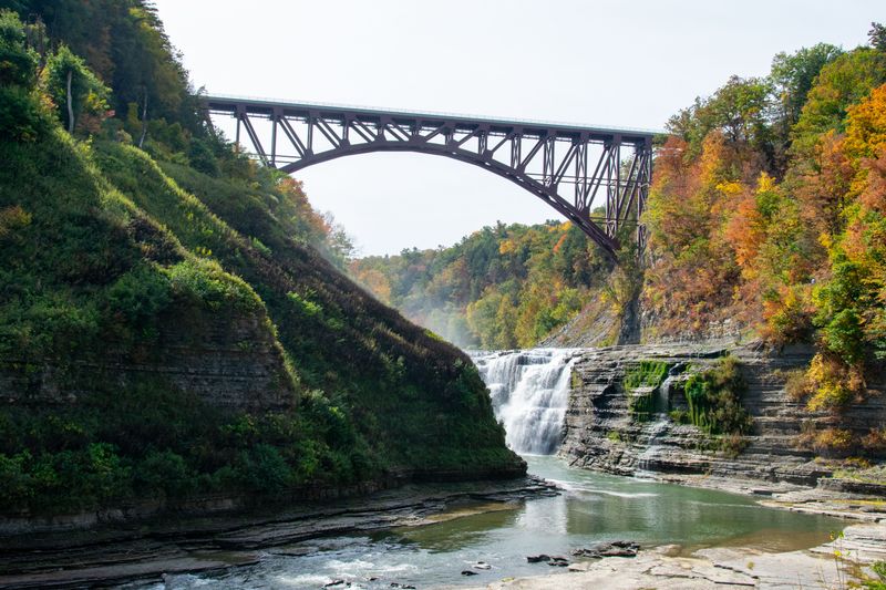 The Second Week Of October In Letchworth State Park