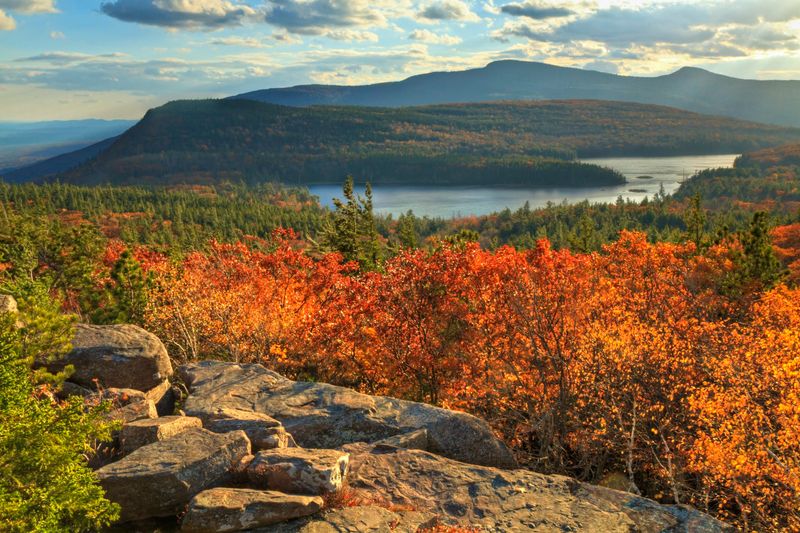 The Second Week Of October In The Catskill Mountains