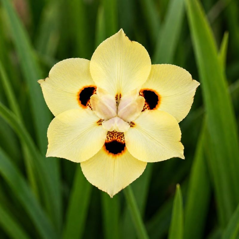 The low-desert candidate has yellow flowers, not black-and-white ones The low-desert candidate has yellow flowers, not black-and-white ones