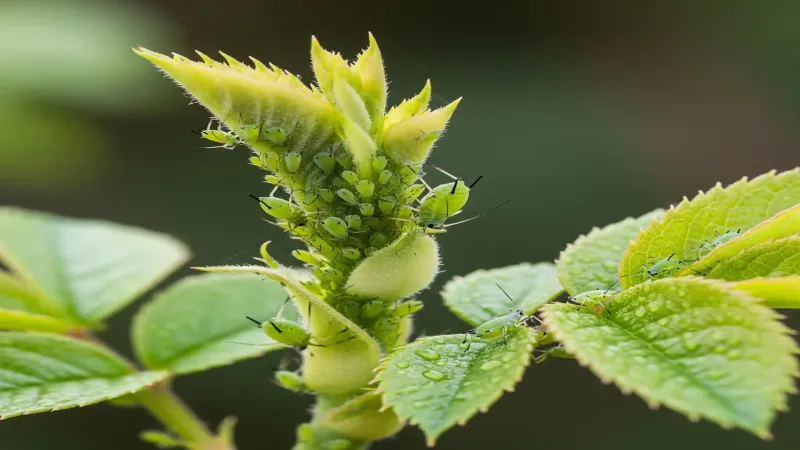 Too Much Nitrogen Makes Annuals Into Aphid Candy