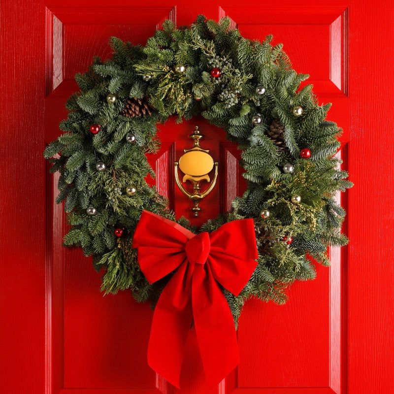 Top It Off With A Bow Fit For A Doorway