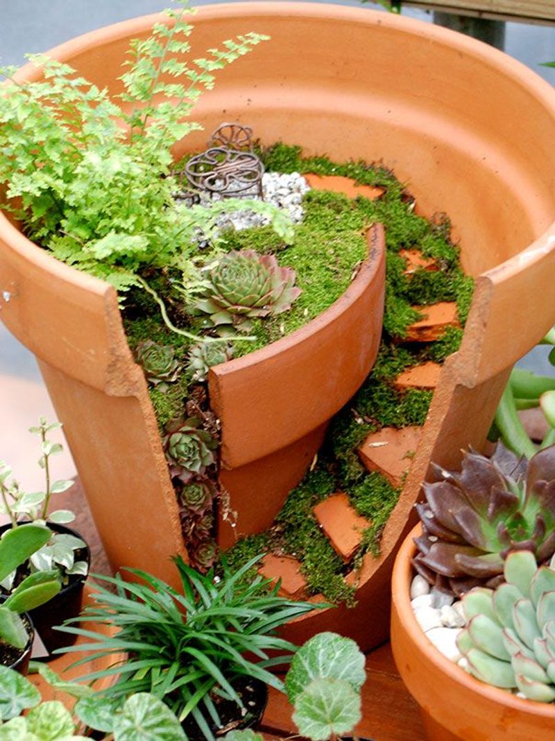 Toss Or Repurpose Cracked Pots