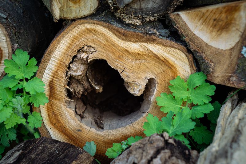 Tree Holes And Hollow Trees Make Hideouts Too