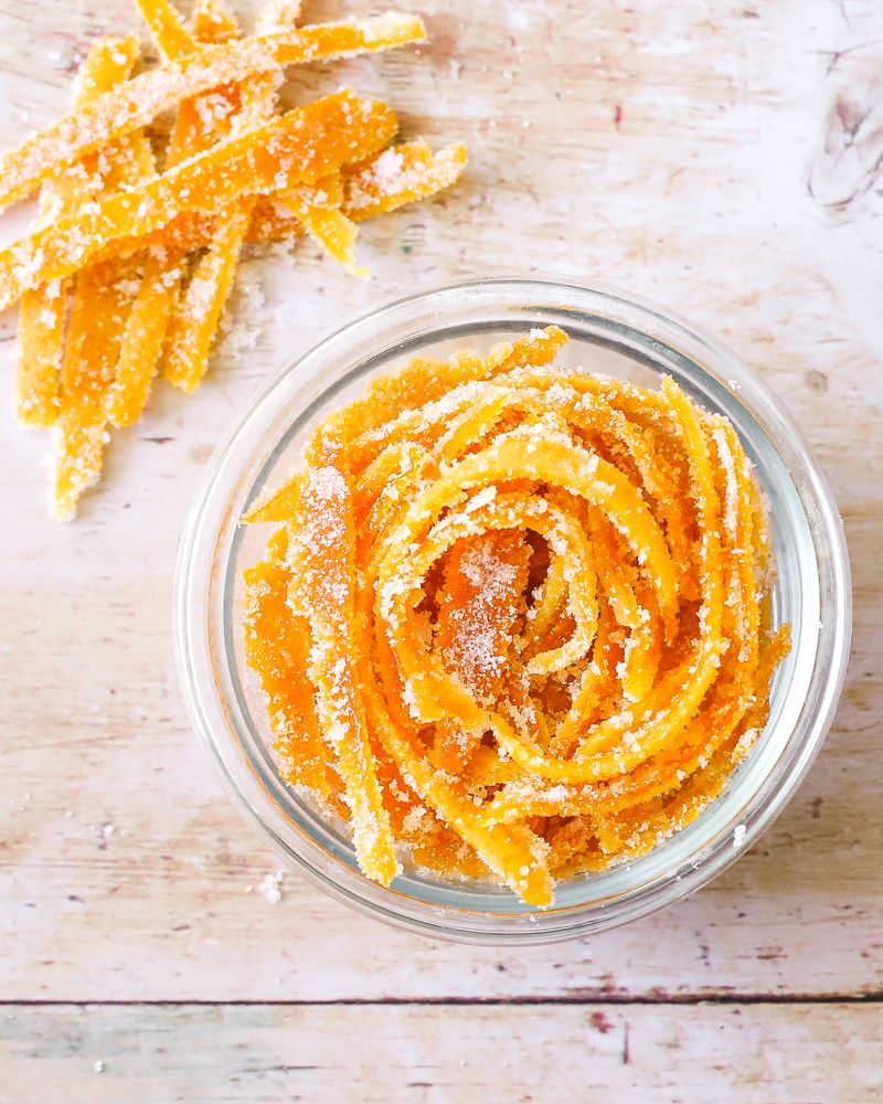 Turn The Peels Into Candied Citrus