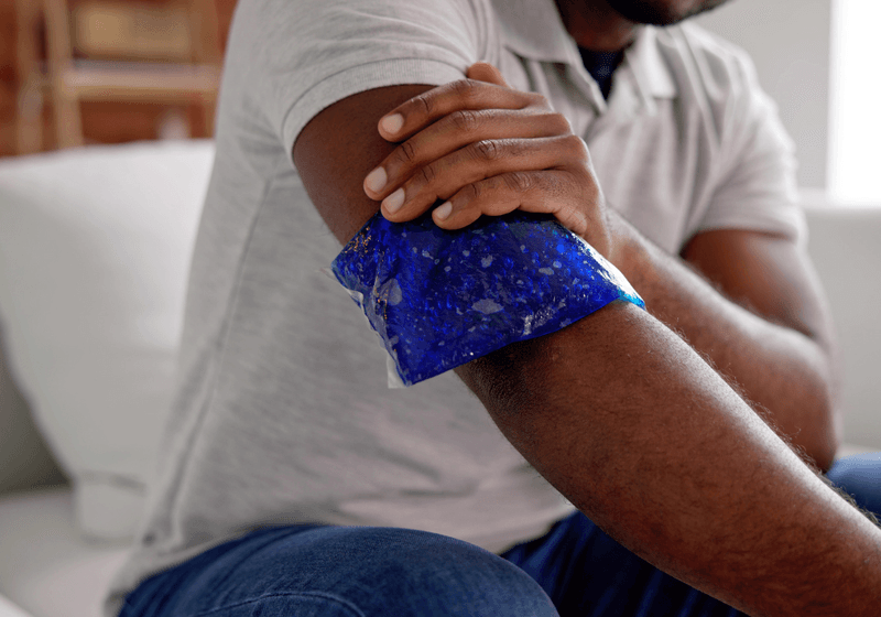 Use Cold To Ease Pain And Swelling