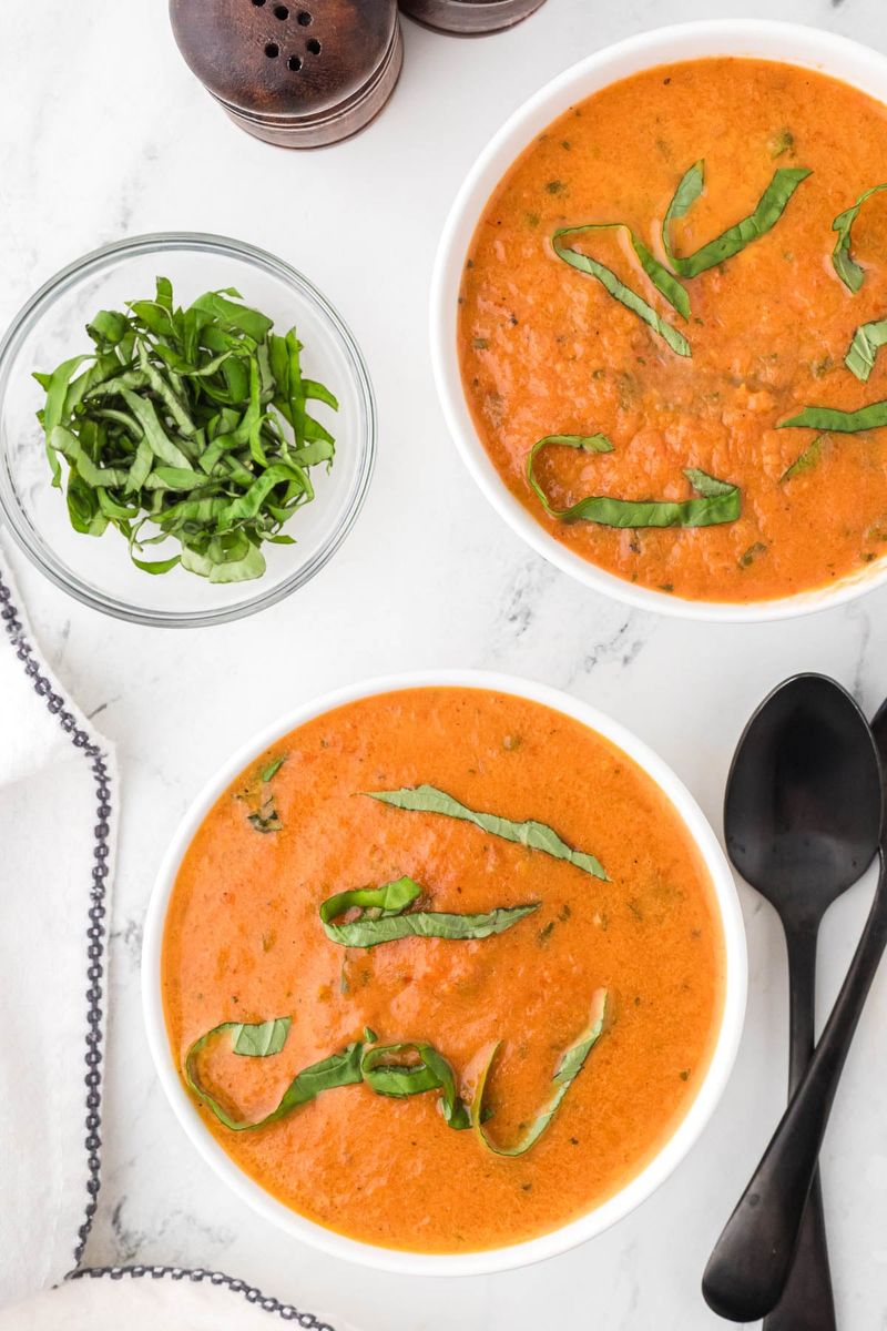 Use frozen basil in cooked dishes