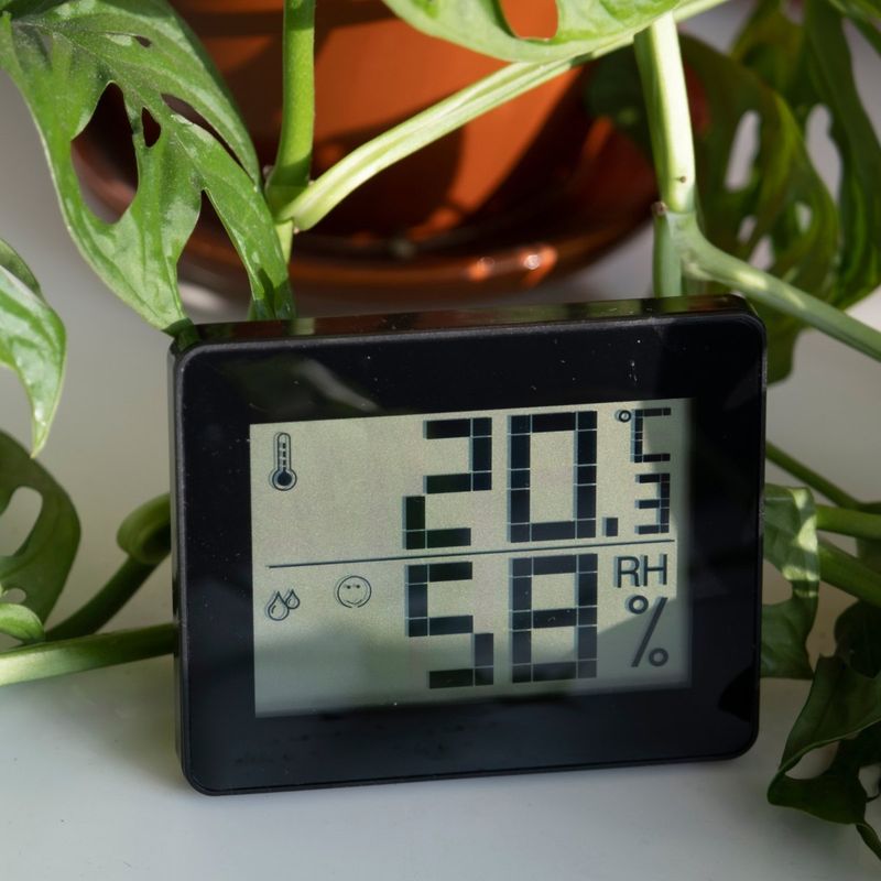 Warm air can lower relative humidity