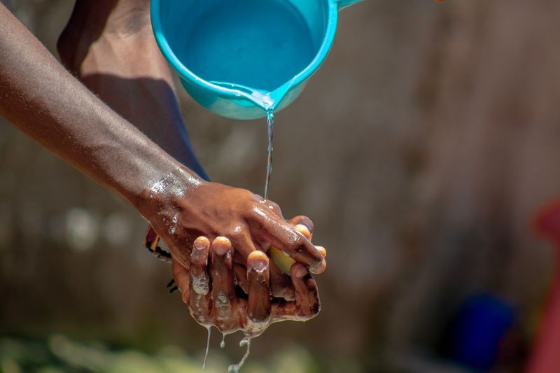 Wash The Sting Sites With Cool Water