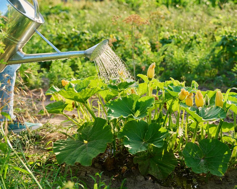 Water Wisely And Grow Strong Pumpkin Vines