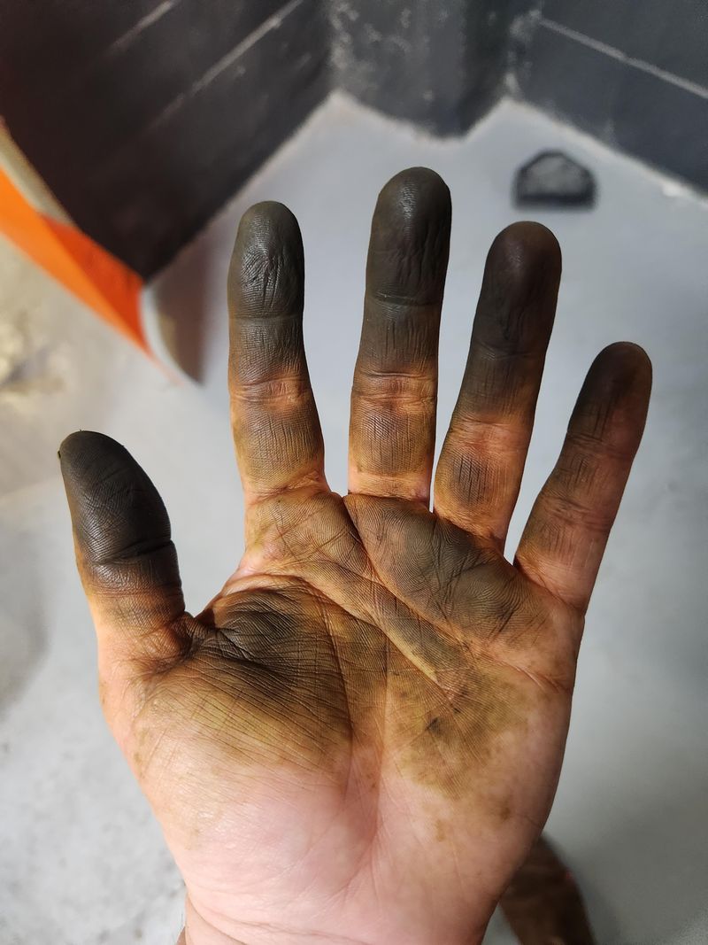Wear Gloves Because Hulls Stain Deeply