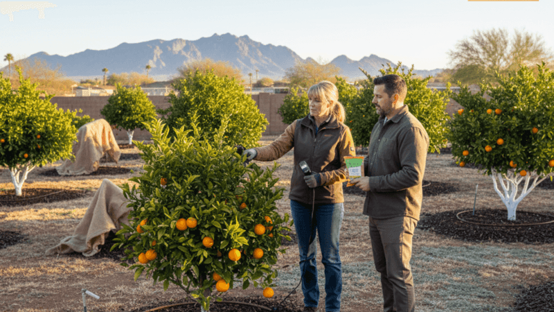 Why fall mulch is not Arizona’s default frost fix