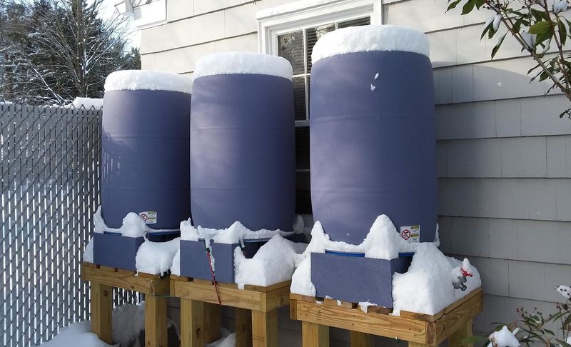 Winter Winds Can Blow An Empty Barrel Away Winter Winds Can Blow An Empty Barrel Away