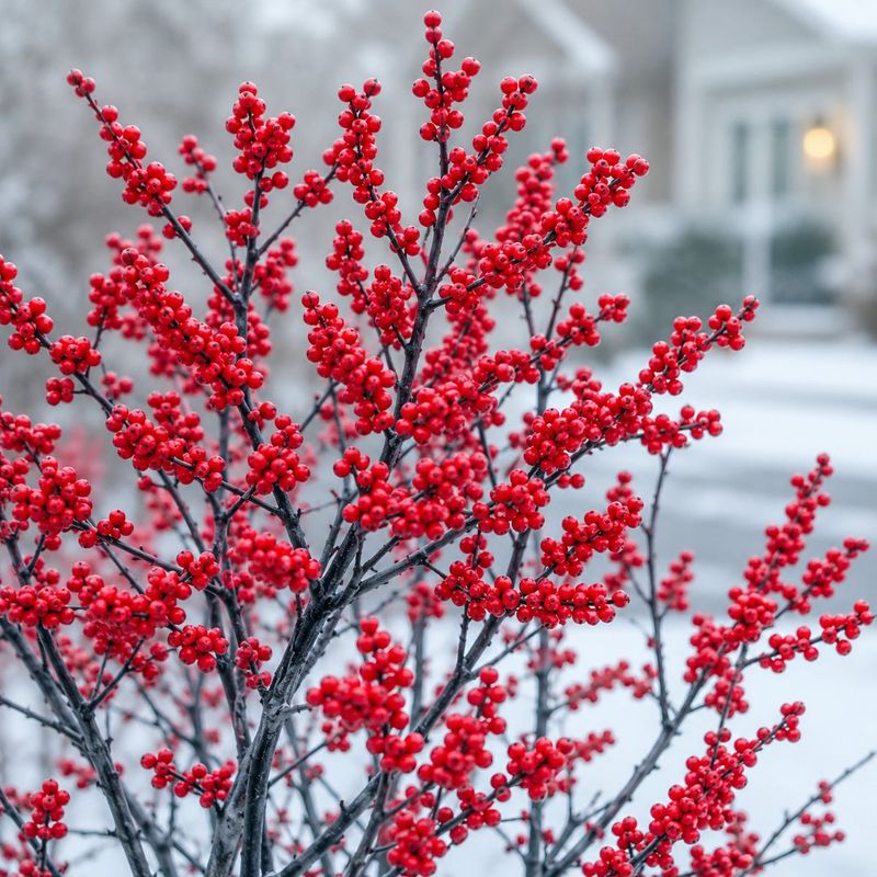 Winterberry Branches For Bright Berries