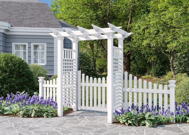 You Can Add A Picket Fence Or Arbor
