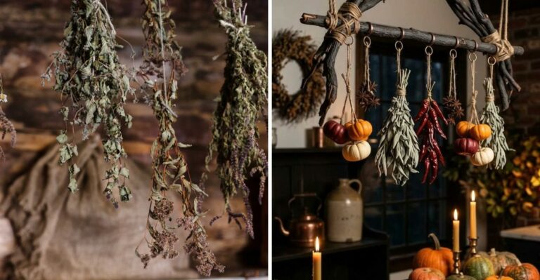 The Old Belief Behind Hanging Dried Herbs Over An Ohio Doorway