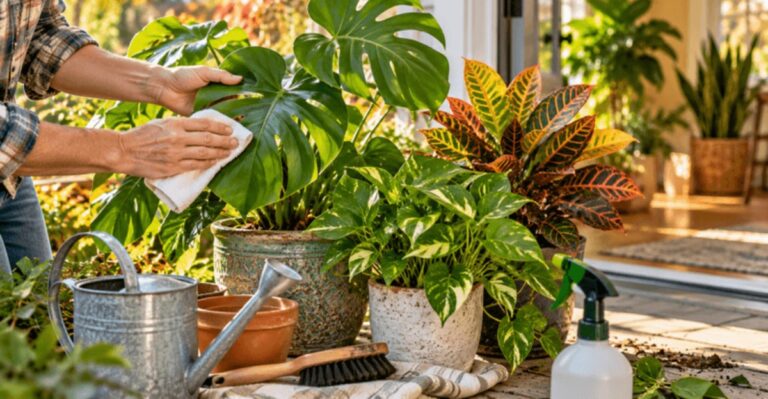 The Best Way To Clean Michigan Porch Pots Before Bringing Houseplants Inside